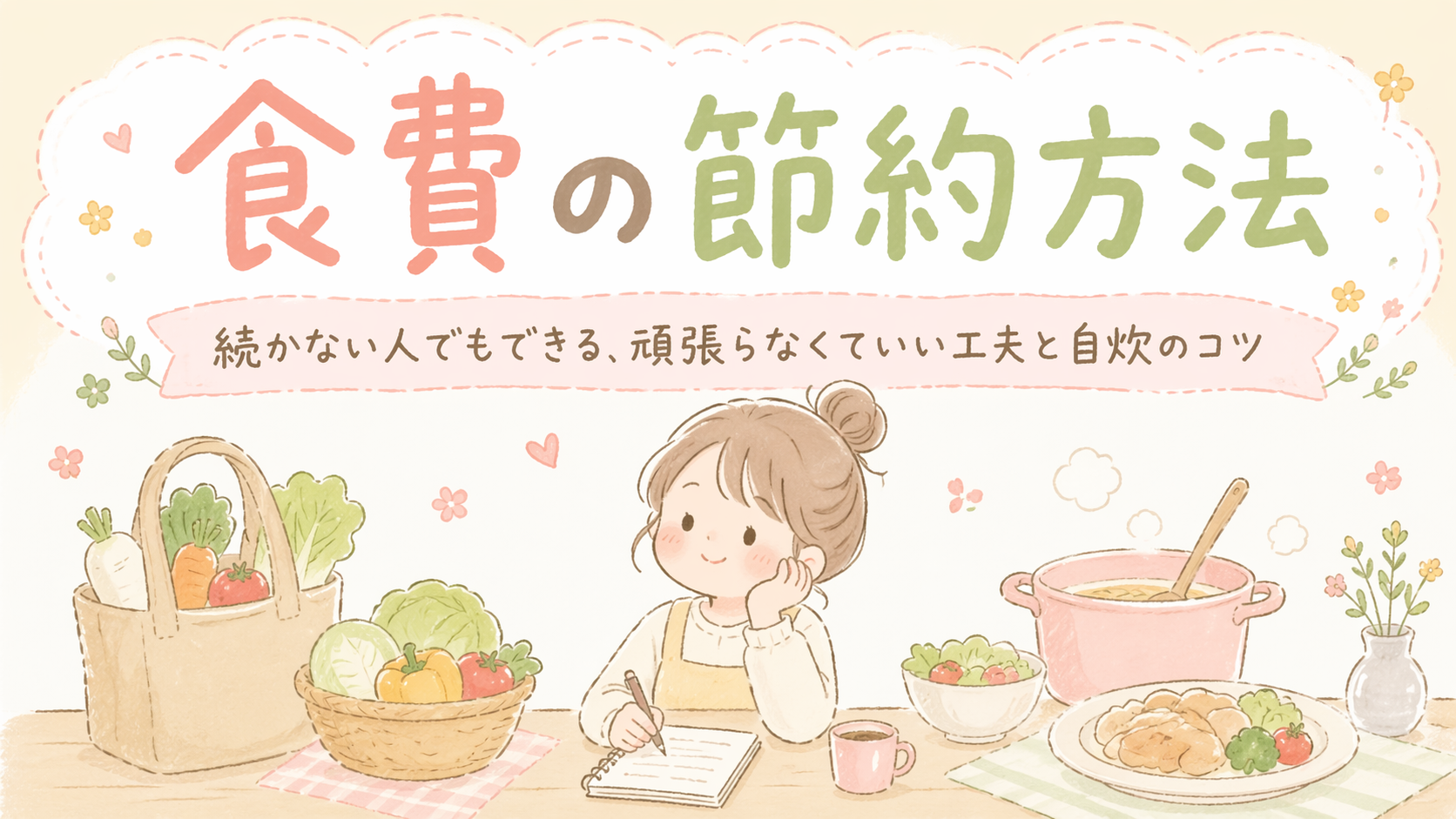 食費節約のイメージ画像